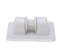 KJAOYU Bow Roller, Premium Kayak Roller: PVC Plastic Pulley Bracket for Fishing Boats Easy to Install, and Compact Design (Grey)