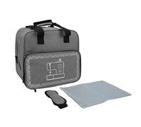 KJAOYU Sewing Machine Carrying Case with Multiple Storage Pockets,Large Capacity Sewing Machine Bag with Multiple Pockets for Easy Transport and Storage, Ideal for Travel and Home Use (Grey)