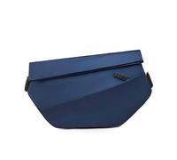 KJBDQQH Crossbody Leather Bag Crossbody Bags For Men Fashion Sling Chest Shoulder Bag Backpack for Travel Cycling Casual Daypack Work for everyday life and travel(Blue,Ordinary Buckle)