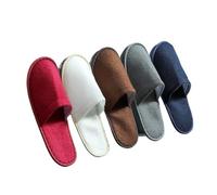 KJBDQQH Fabric Home Slippers Slippers Hotel Travel Slipper Sanitary Party Home Guest Use Men Women Unisex Closed Toe Shoes for living room(Light yellow)