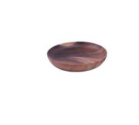 KJBDQQH Mixing Bowls Set Wood Round Fruit Dish Household Dim Sum Salad Baby Fall Proof Wooden Bowl Acacia Thickened(24X4.5CM)