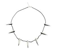 KJBDQQH Punk Choker Marvel Black Panther Men's Necklace Leopard Claw Pendant Punk Necklace Wakanda Prop Trend Jewelry for Daily wear(Xl1154)