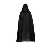 KJBDQQH witch costume Halloween Cloak for Adults Black and Red Stand-up Collar Death Costume Party For Halloween(Color 03,150cm)