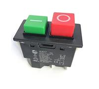 KJD17 Kedu Waterproof IP55 220-240V 16A Electromagnetic Pushbutton Safety Switch for Gardening Machine Electronic Power Tool Equipments