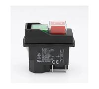 KJD17 Push Button Electromagnetic switch 4 Pin AC250V 16A MagnetIc Starter Power Tool Switches for Machin IDGTTLDF