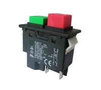 KJD17 Waterproof Electromagnetic Pushbutton Switches for Garden Machine 4Pins 16A 220V IDGTTLDF