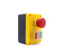 KJD17D-2 120V 16A Electromagnetic Push Button Switch Emergency stop Switches for Tools and Machine Tool Equipment IDGTTLDF(220V)