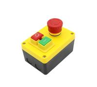 KJD17D-2 250V 16A Electromagnetic Push Button Switch Emergency stop Switches for Electric Tools and Machine Tool Equipment