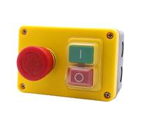 KJD17D-2 250V 16A Electromagnetic Push Button Switch Emergency stop Switches for Electric Tools and Machine Tool