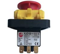 KJD18 KEDU 7pins 400V 5E4 On/Off Electrmagnetic Push Button Switches for Vessel Boat Grinding Machine