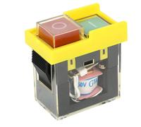 Kjd6 5E4 250V 6A Universal Safety Switch Electrom - Waterproof, Color-Coded On/Off Push Button, Easy Install