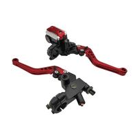 KJERUL Motobike Handlebar LeversLever Motorcycle Brake Clutch Pump Lever Hydraulic Master Cylinder 7/8" Piston Universa for YZ 450F 250X YZ 250 450 FX