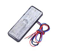 KJERUL Motorbike Brake Stop Light 1PCS Brake Light Motorcycle 24 LED Tail Brake Stop Light Lamp Turn Signal Rear Running Lamp Tail Lamp For Moto