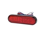 KJERUL Motorbike Brake Stop Light Motorcycle Tail Brake Light LED Reflector Rear Tail Brake Stop Side Marker Light Trailer Motorcycle 12V For Moto