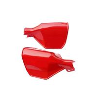KJERUL Motorcycle Handguard Protective Motorcycle Handguard Handlebar Shield Hand Guard Protector Cover Handlebar Hand Guards Shield For For(Red)