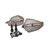 KJERUL Motorcycle Handguard Protective Universal Motorcycle Hand Guard Shield Protector Handguards Cover For FZ07 XSR 700 900 TDM 900 YBR 125 YZF R15(Gray)