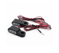 KJERUL Motorcycle Indicators 2PCS 12V Motorcycle Indicators LED Turn Signal Light Handlebar Signal Lamp Blinker,Brake Clutch Lever Mount Turn Signals Lights