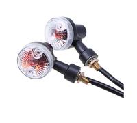 KJERUL Motorcycle Indicators 2Pcs Motorcycle Turn Signals Indicator Lights Motorbike Flasher Lamp Blinker Universal For ATV MX Turn Signal Light