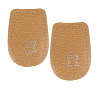 KJHBV 1 Pair Non-Skid Latex Heel Pads for Men and Women, Comfortable Microfiber Leather Shoe Inserts for Casual and Leather Shoes, Keep Feet in Correct Position and Prevent Rubbing