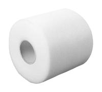 KJHBV 1 Roll White Sponge Handle Grip Tape for Tennis and Gymnastics, Breathable and Joint Protecting Athletic Overgrip Tape for Weightlifting and Sports