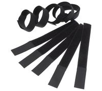 KJHBV 10pcs Adjustable Black Pet Bootie Bands Non Slip Sock Straps for Socks and Rain Boots, Nylon+polyester Material for Allweather Use, for Walking in Muddy and Snowy Conditions