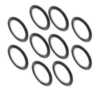 KJHBV 10pcs Black Tape Chart Tape Pet Self Adhesive Strong Adhesion Easy to Stick and Remove for Ceramic and Plastic Marking Line Charts and Artwork