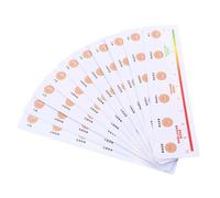 KJHBV 10pcs Measurement Ruler for Self-assessment with Visual Analog Scale, Plastic Material 16x4x0.1cm, for Bedside Assessment and Pharmacy Consultations