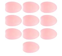 KJHBV 10pcs Silicone Lip Brush Protective Covers for Makeup Brushes in Pink Space-saving Design for Outdoor and Makeup Bag Use