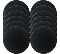 KJHBV 12pcs Aquarium Filter Sponge Pads Black Carbon Replacement | Odor Blocking, High Absorption Efficiency, for Fish Tank and Kitchen Waste, Small Areas, Home Use