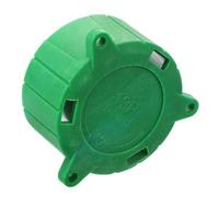 KJHBV 13-Pin Socket Cover Plug Holder Plastic Green with Secure Fit and Precise Alignment for Trailer Connector Maintenance and Towing Safety