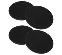 KJHBV 2 Pairs Core Sliders for Workout Portable Pilates Sliding Discs with Stable Resistance, Rounded Pp Material, Foldable Design for Outdoor Areas and Office Use