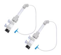 KJHBV 2 Sets 40mm Fish Egg Hatchery Kit Acrylic Incubator with Enhanced Oxygen Supply and Dual Kit Configuration for Fish Tank Breeding and Fry Development