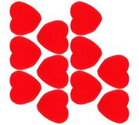 KJHBV 20 Pairs Red Heart Shaped Sponge Props for Stage Performance and Gatherings, Creative Interactive Magic Trick Hearts, Soft Sponge Material for Close-up Illusion Shows