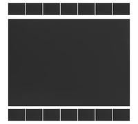 KJHBV 20 Sheets Black A4 Paper Card Stock for DIY Crafts and Drawing, Fine Performance Paper Material with Pattern, for Workshop and Family Art Projects