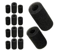KJHBV 20pcs Aquarium Pre-filter Sponge Replacement for Fish Tank Filter Intake, Black Cotton Material with Easy Installation and Removal, Protects Equipment for Home and Professional