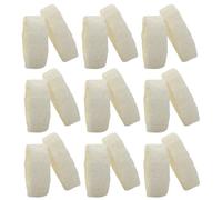KJHBV 25pcs Loofah Exfoliating Shower Sponge with Soap Holder for Luxurious Bathing Experience, Natural White Loofah Body Scrubber, Simple and Elegant Design for Daily Shower Use