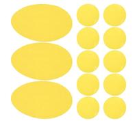 KJHBV 25pcs Yellow Self Adhesive Light Gel Filters for Downlights and Photo Flashlights, Pet Material with Removable Adhesive and High Light Transmission, for Multiple Lighting Settings