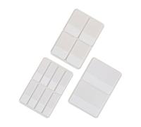 KJHBV 280pcs White BOPP Office Reading Strips Sticky Index Tabs with Practical and Easy to Paste Features, Simple Design Book Markers for Use at Home
