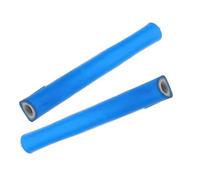 KJHBV 2pcs Blue Rubber Fencing Sword Replacement Handle Grip for Training and Competition Use, Wear-resistant Ergonomic Non-slip Grip Providing Excellent Technical Feedback