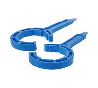 KJHBV 2pcs Ergonomic Plastic Bucket Wrench Opener for 20l Chemical Barrels with Versatile Design, Manual Lid Remover Tool for 25l Pails