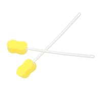 KJHBV 2pcs Long Handled Sponge Bath Brush for Shower with Soft Sponge and Pp Handle, Back Scrubber for Cleaning Hard-to-Reach Areas and Gentle Exfoliation of Tender Skin