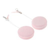 KJHBV 2pcs Macaron Lens Cleaning Cloths for Glasses and Phone Screens Reusable Double-Sided Wiper for Dust and Smudge Removal Portable Mobile Screen Cleaner with Decorative Random Color