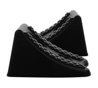 KJHBV 2pcs Plastic Wheel Chocks for Off-road Vehicles and Cars, Reliable Performance and Built to Last, for Maintenance and Parking, Heavy Duty Wheel Stoppers to Ensure Vehicle Stability
