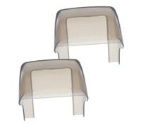 KJHBV 2pcs Waterproof Plug Cover Outdoor 86 Type Charger Protector Pp Dustproof Moisture Resistance for Electric Socket Protector, Garden Sockets, Private and Public Spaces