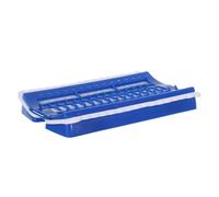 KJHBV 30-Position Embroidery Floss Organizer for Cross Stitch and Travel Projects, Lightweight Plastic Thread-line Holder with Sponge and Felt, Large Capacity Versatile Sewing Thread