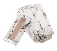 KJHBV 30pcs Empty False Eyelash Storage Boxes Paper Lash Case with Covers to Maintain Eyelash Shape, for Organising and Protecting Fake Lashes