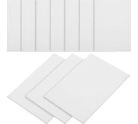 KJHBV 30pcs White Blank Card Stock Cover for Game Cards and Collection Sturdy Paper Material with Engraving Feature Suitable and Index Protection