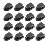 KJHBV 35pcs Car Mini Hooks Adhesive Stick-on Organiser Hooks for Car Interior, Black Abs and Pp Material, Multifunctional Small Hangers for Offices and Homes