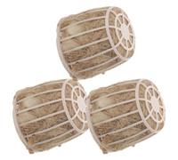 KJHBV 3pcs Natural Bird Nesting Material for Parakeets and Canaries, Soft Texture Jute and Cotton Bedding, Wide Compatibility, for Garden Bedding and Small Pet Birds