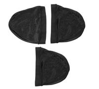 KJHBV 3pcs Satin Silky Wig Caps with Wide Elastic Band Soft Breathable Hair Cover for Chemo Patients Shower and Sports Use Unisex Beanie Caps for Men and Women
